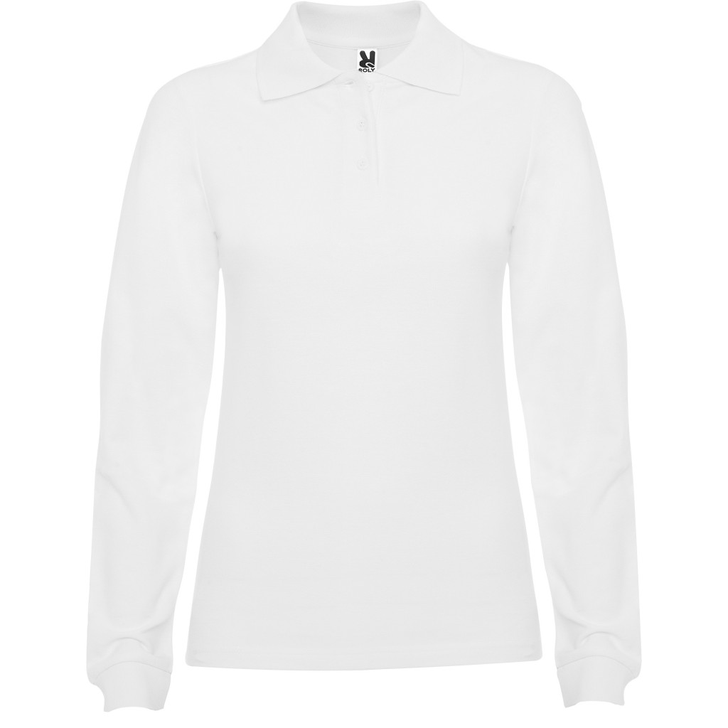 Polo mujer manga larga Roly Estrella PO6636 | WORKERS UNIFORMES