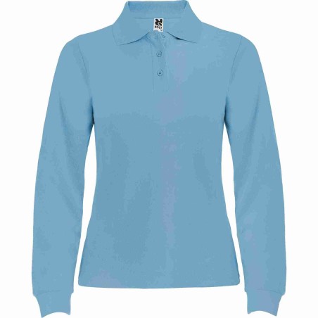 Polo mujer manga larga Roly Estrella PO6636 | WORKERS UNIFORMES