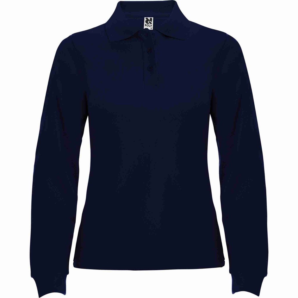 Polo mujer manga larga Roly Estrella PO6636 | WORKERS UNIFORMES