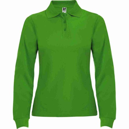 Polo mujer manga larga Roly Estrella PO6636 | WORKERS UNIFORMES