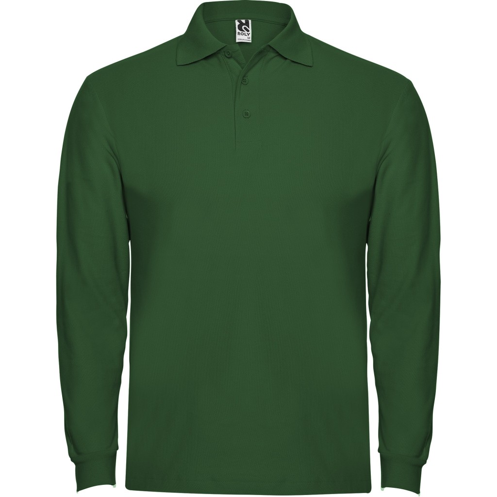 Polo manga larga Roly Estrella PO6635 | Polo laboral algodón