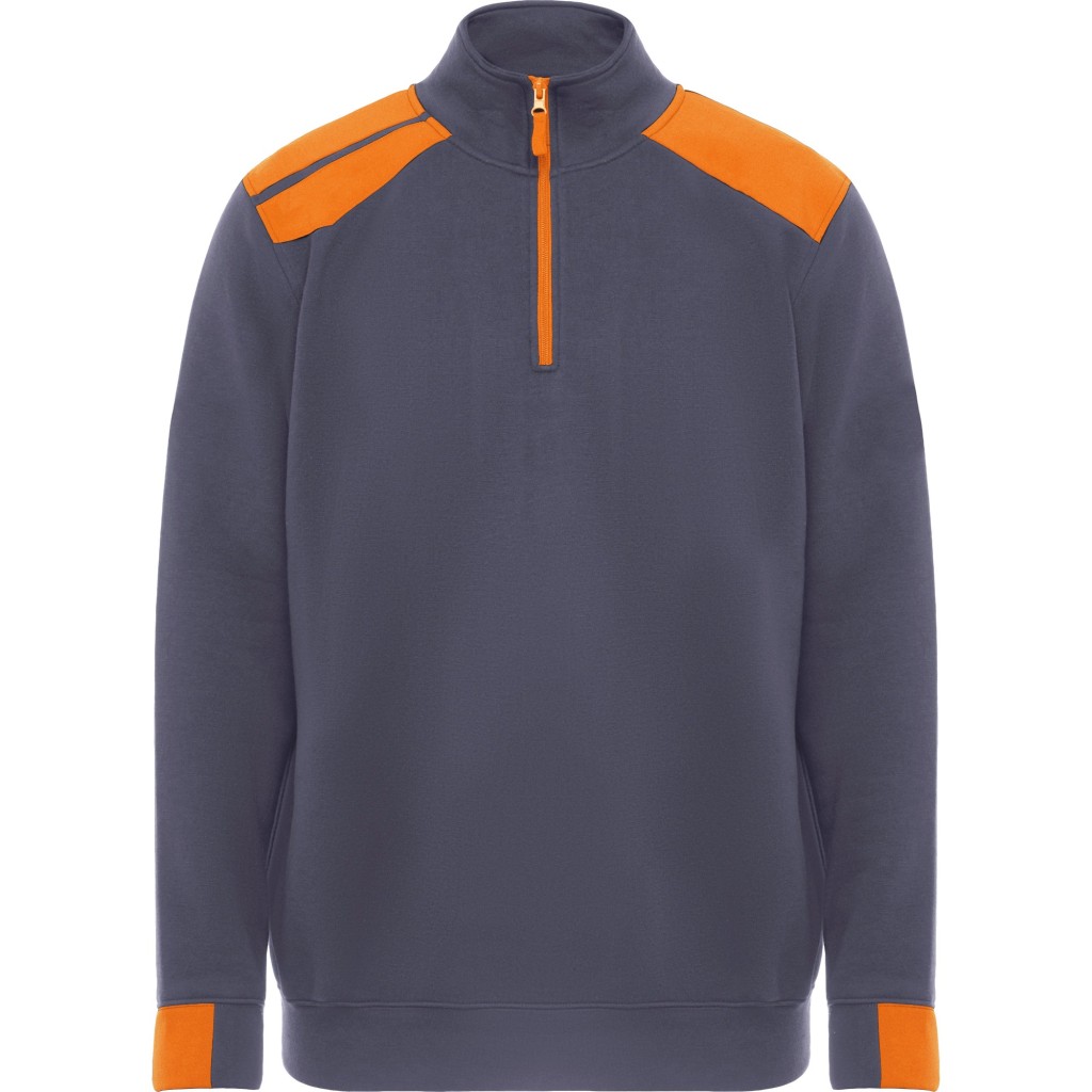 Sudadera Media Cremallera Roly Maverick SU8413 – WORKERS UNIFORMES