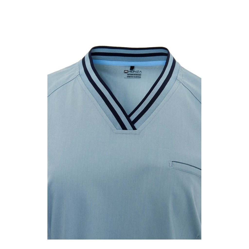 Casaca Sanitaria Cuello V Slim Fit – WORKERS UNIFORMES
