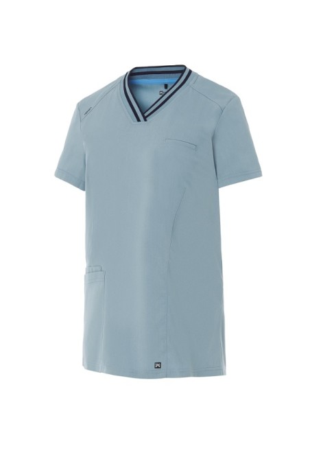Casaca Sanitaria Cuello V Slim Fit – WORKERS UNIFORMES