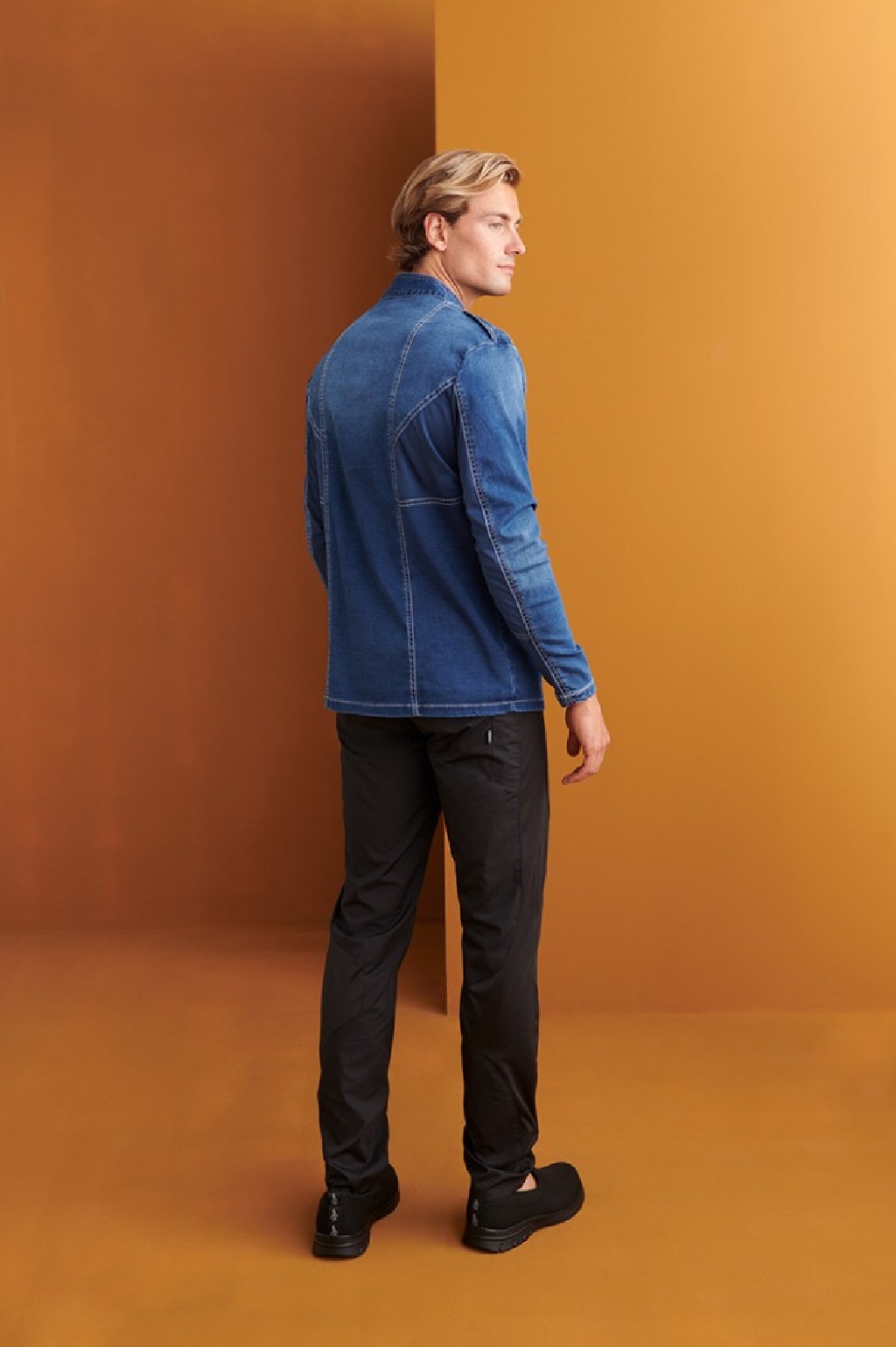 CHAQUETILLA PUNTO DENIM SLIM FIT