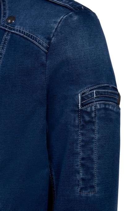 CHAQUETILLA PUNTO DENIM SLIM FIT