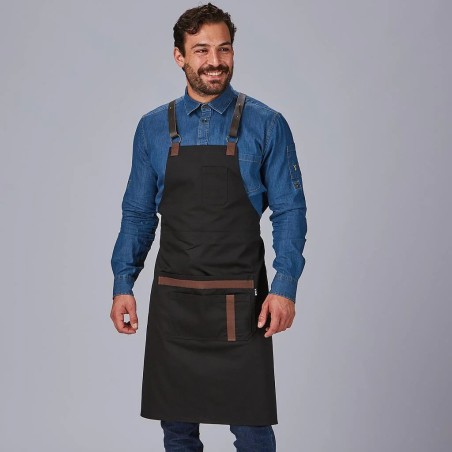 Delantal Peto con Piel para Hostelería | Workers Uniformes