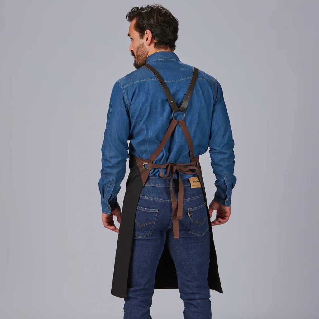 Delantal Peto con Piel para Hostelería | Workers Uniformes