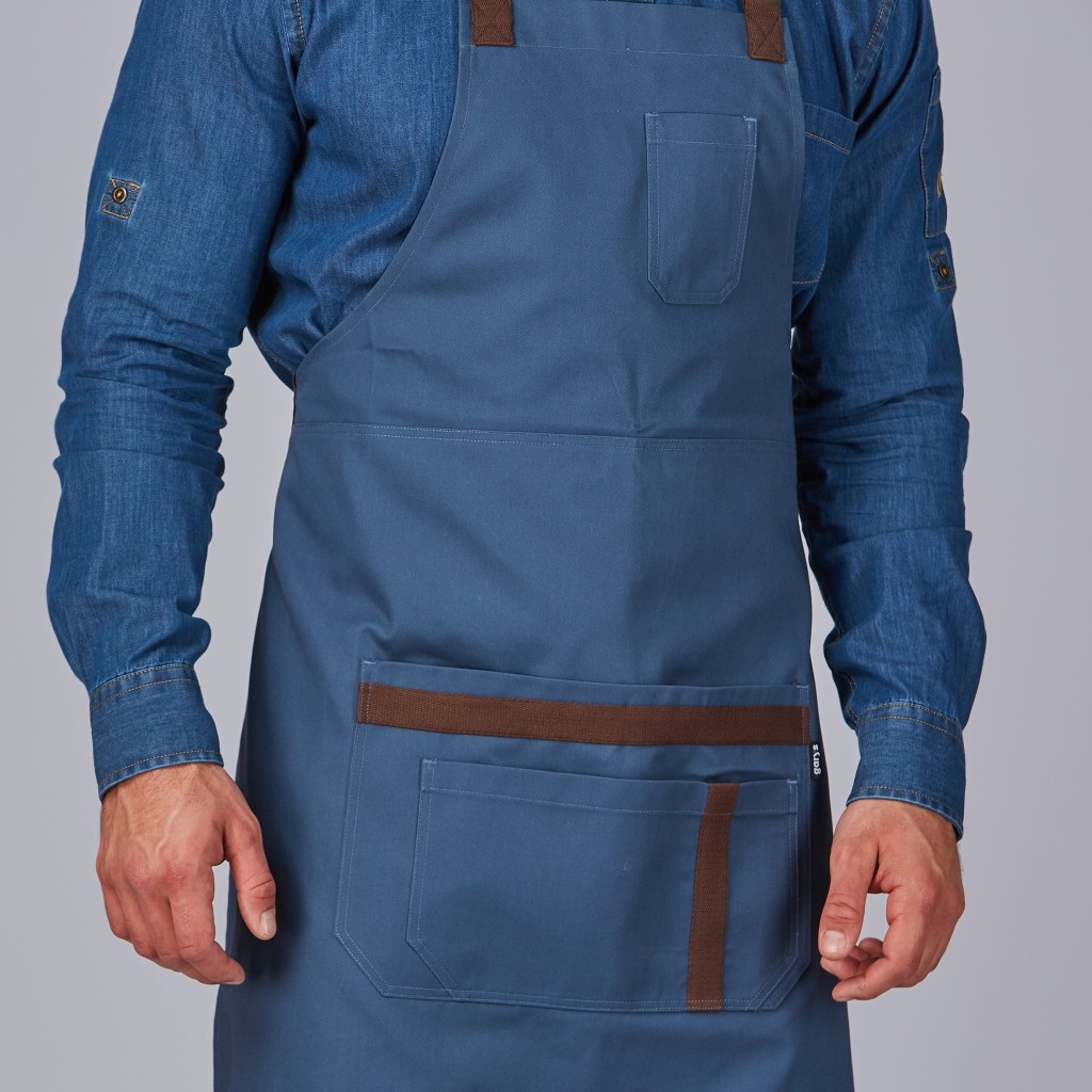 Delantal Peto con Piel para Hostelería | Workers Uniformes