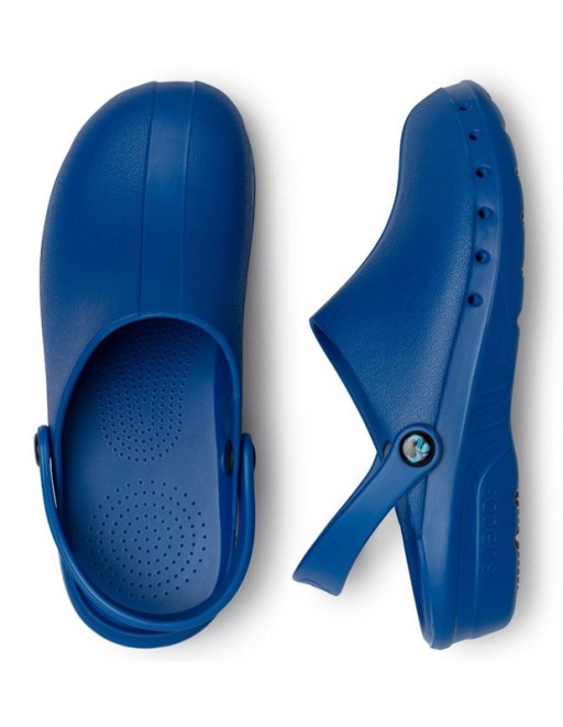 Zuecos sanitarios Oden Azul antideslizantes y cómodos | Workers Uniformes 2