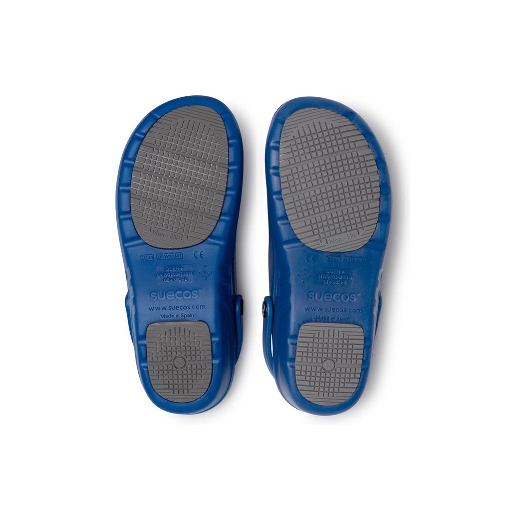Zuecos sanitarios Oden Azul antideslizantes y cómodos | Workers Uniformes