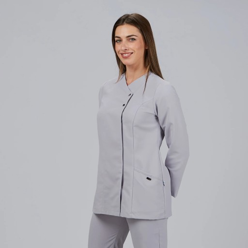 Blusa sanitaria mujer Begoña microfibra antibacteriana | WORKERS UNIFORMES 2