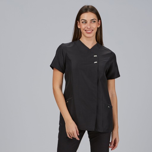Blusa sanitaria mujer Elena cómoda y antibacteriana | Workers Uniformes 2