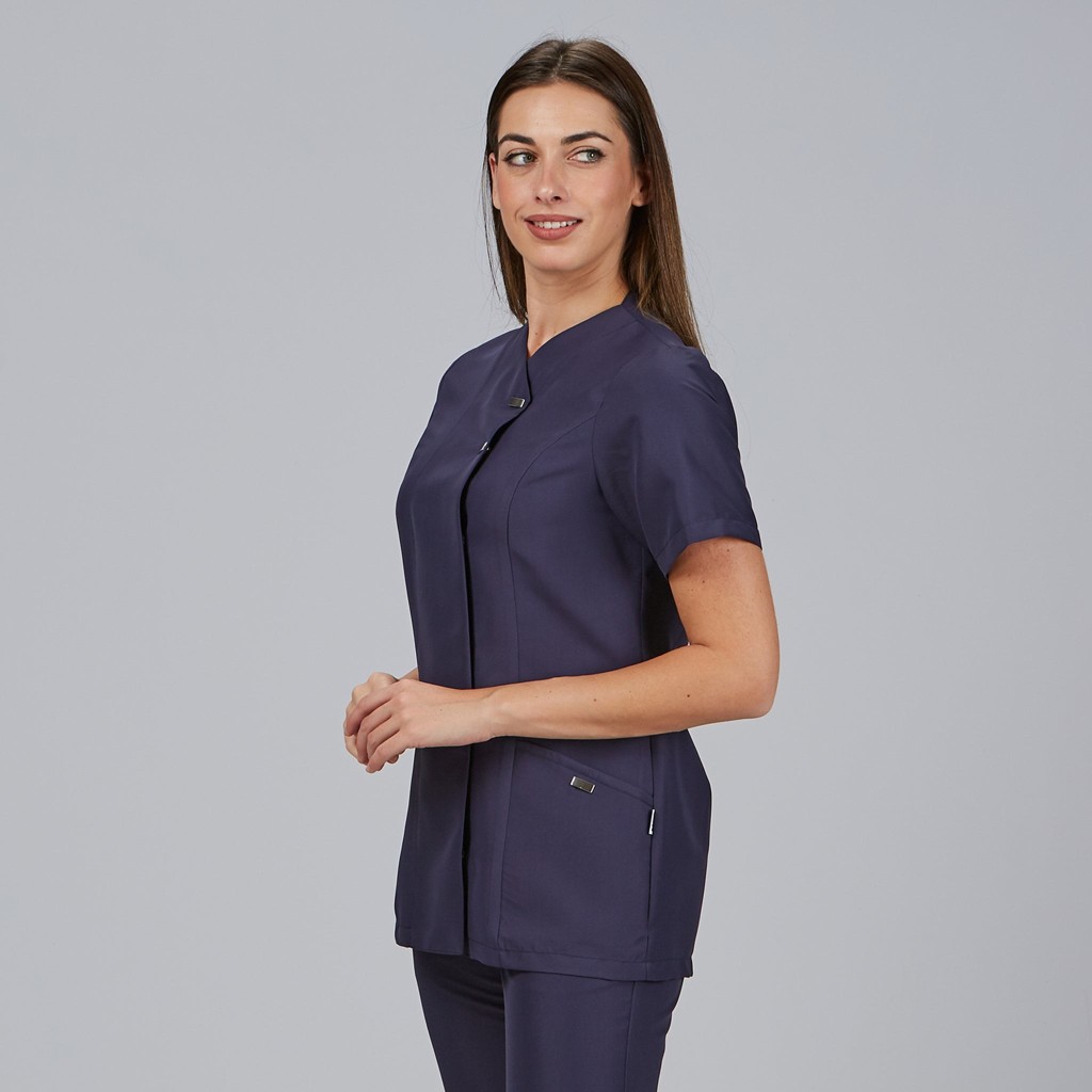 Blusa sanitaria mujer Elena cómoda y antibacteriana | Workers Uniformes