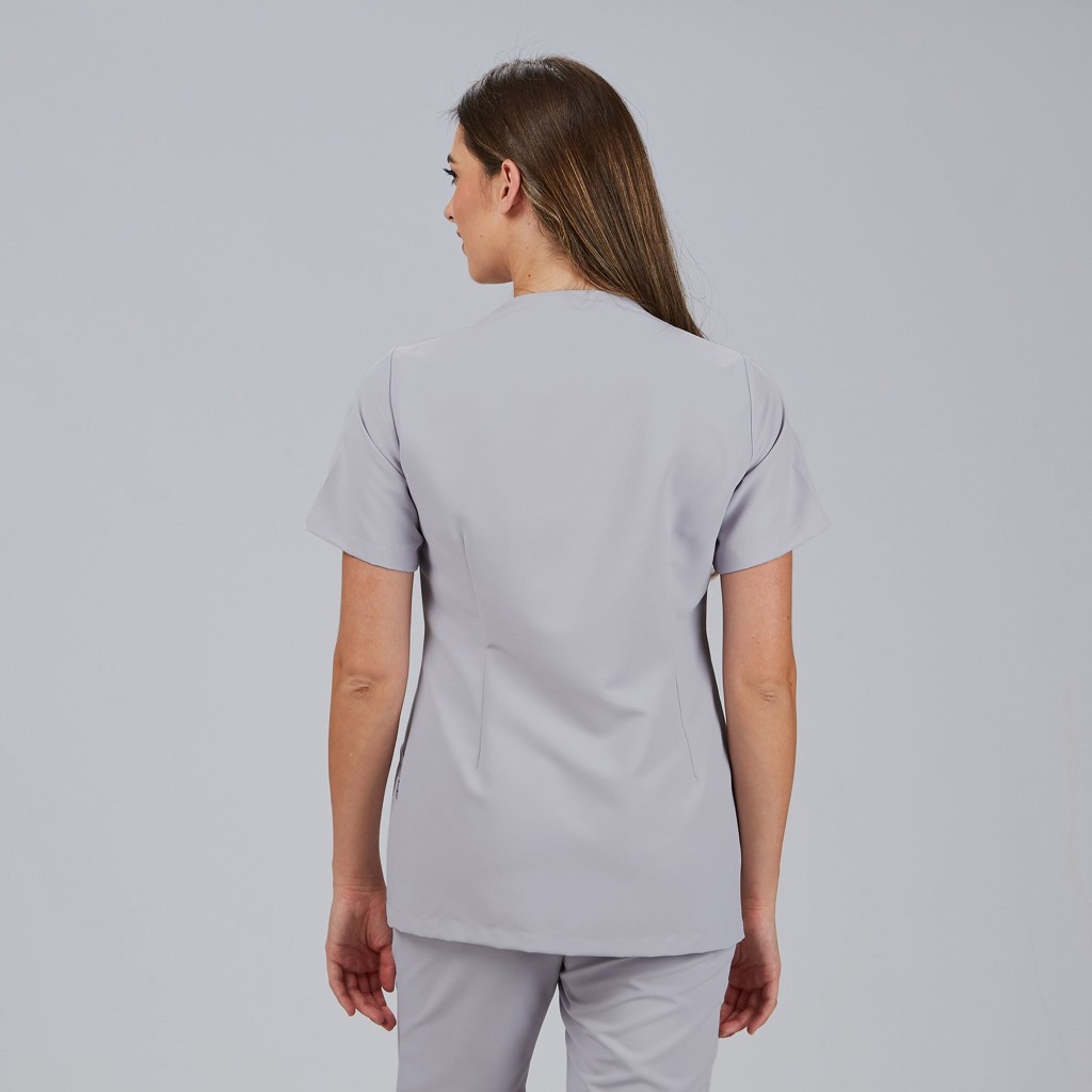 Blusa sanitaria mujer Elena cómoda y antibacteriana | Workers Uniformes
