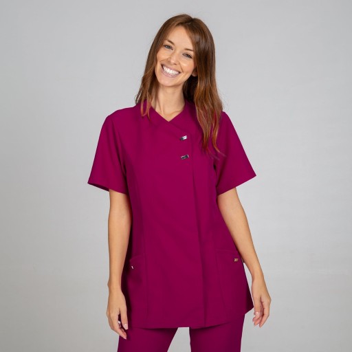 Blusa sanitaria mujer Elena cómoda y antibacteriana | Workers Uniformes 2