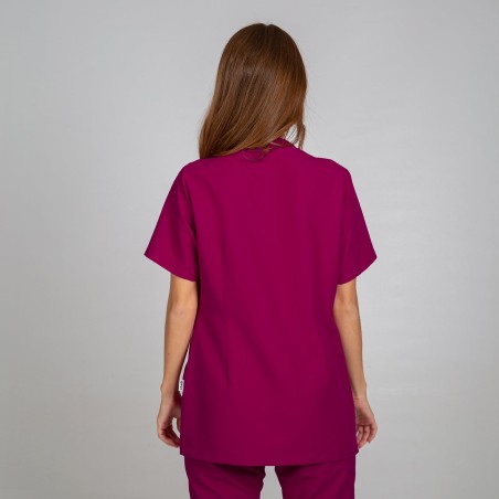 Blusa sanitaria mujer Elena cómoda y antibacteriana | Workers Uniformes