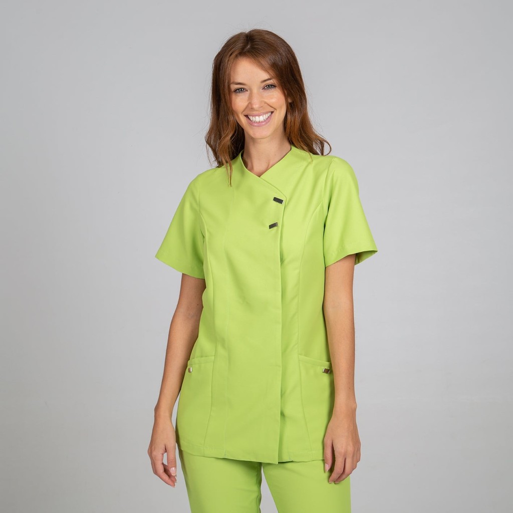 Blusa sanitaria mujer Elena cómoda y antibacteriana | Workers Uniformes