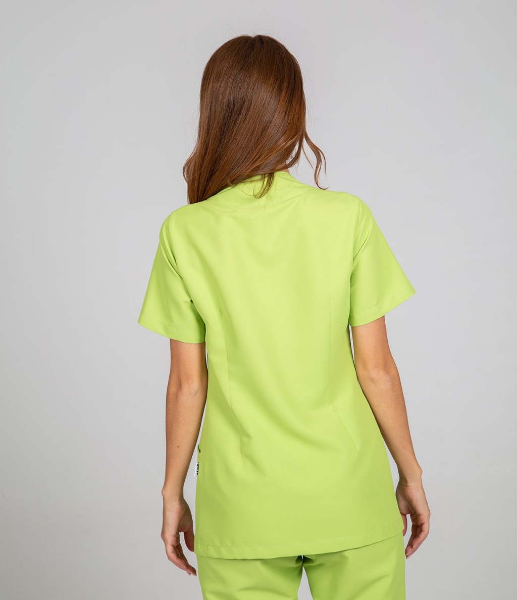 Blusa sanitaria mujer Elena cómoda y antibacteriana | Workers Uniformes