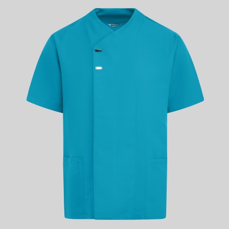 Blusa sanitaria hombre Hugo cómoda y resistente | Workers Uniformes