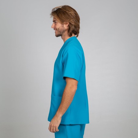 Blusa sanitaria hombre Hugo cómoda y resistente | Workers Uniformes