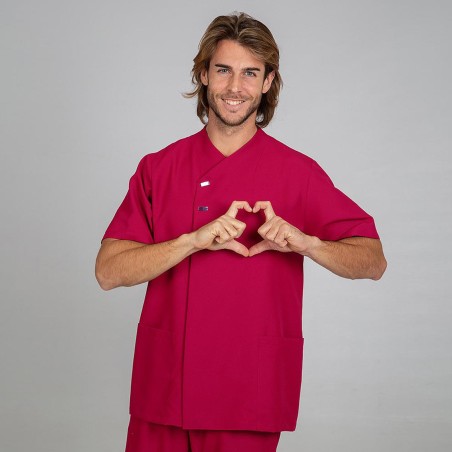 Blusa sanitaria hombre Hugo cómoda y resistente | Workers Uniformes