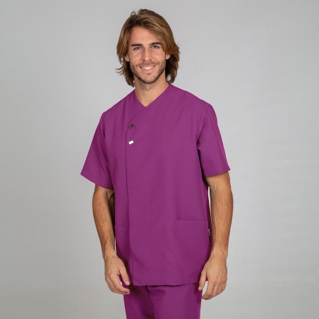 Blusa sanitaria hombre Hugo cómoda y resistente | Workers Uniformes