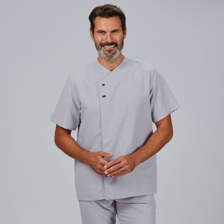 Blusa sanitaria hombre Hugo cómoda y resistente | Workers Uniformes