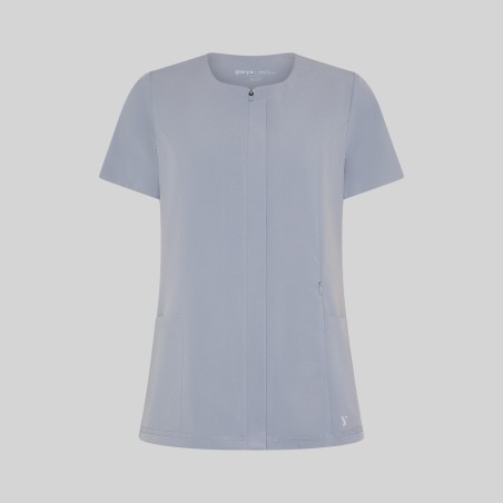 Blusa sanitaria mujer Jana escote caja cómoda | Workers Uniformes