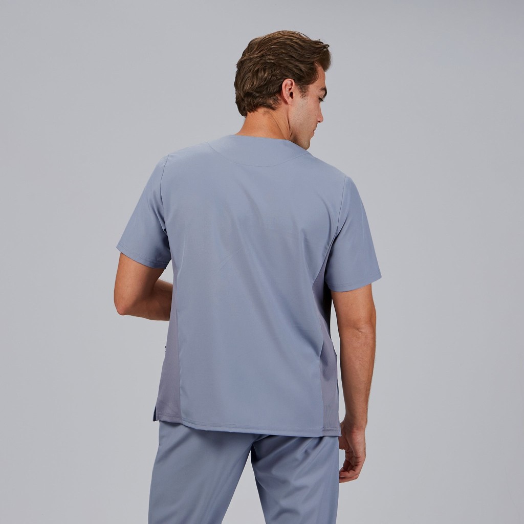 Blusa sanitaria hombre Joan con cremallera cómoda | Workers Uniformes