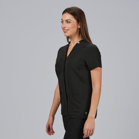 Blusa sanitaria mujer Marla abierta cómoda | Workers Uniformes
