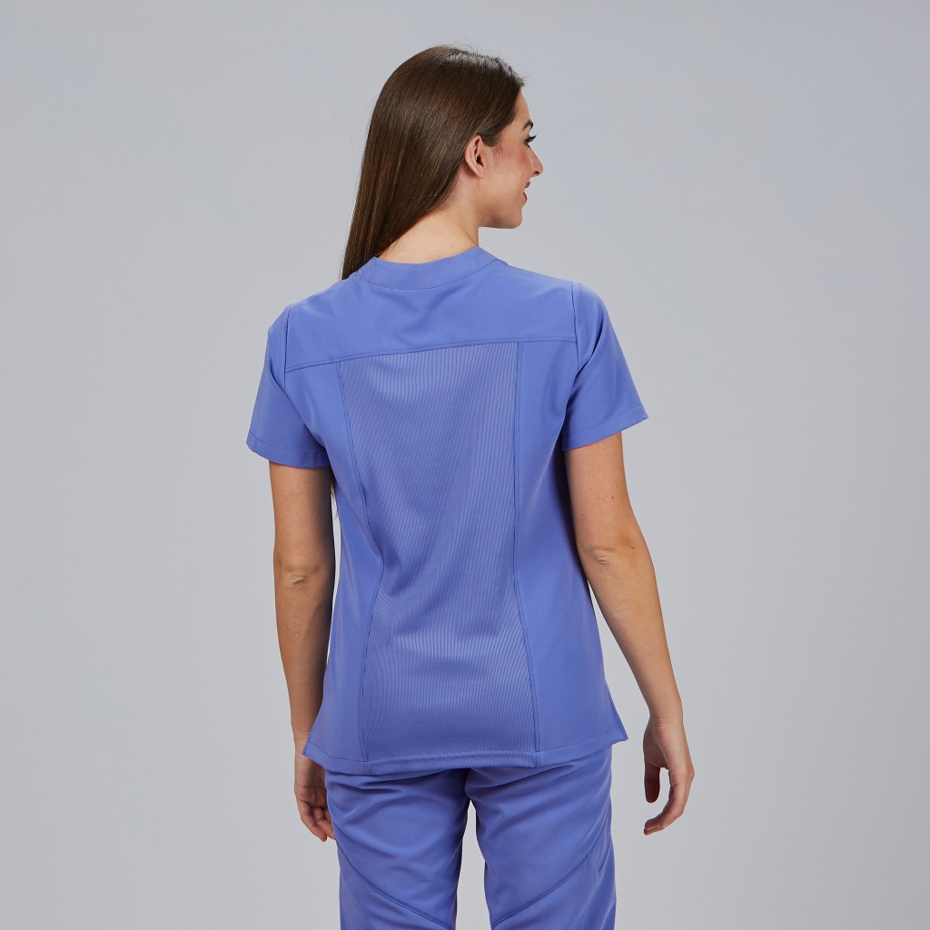 Blusa sanitaria mujer Marla abierta cómoda | Workers Uniformes