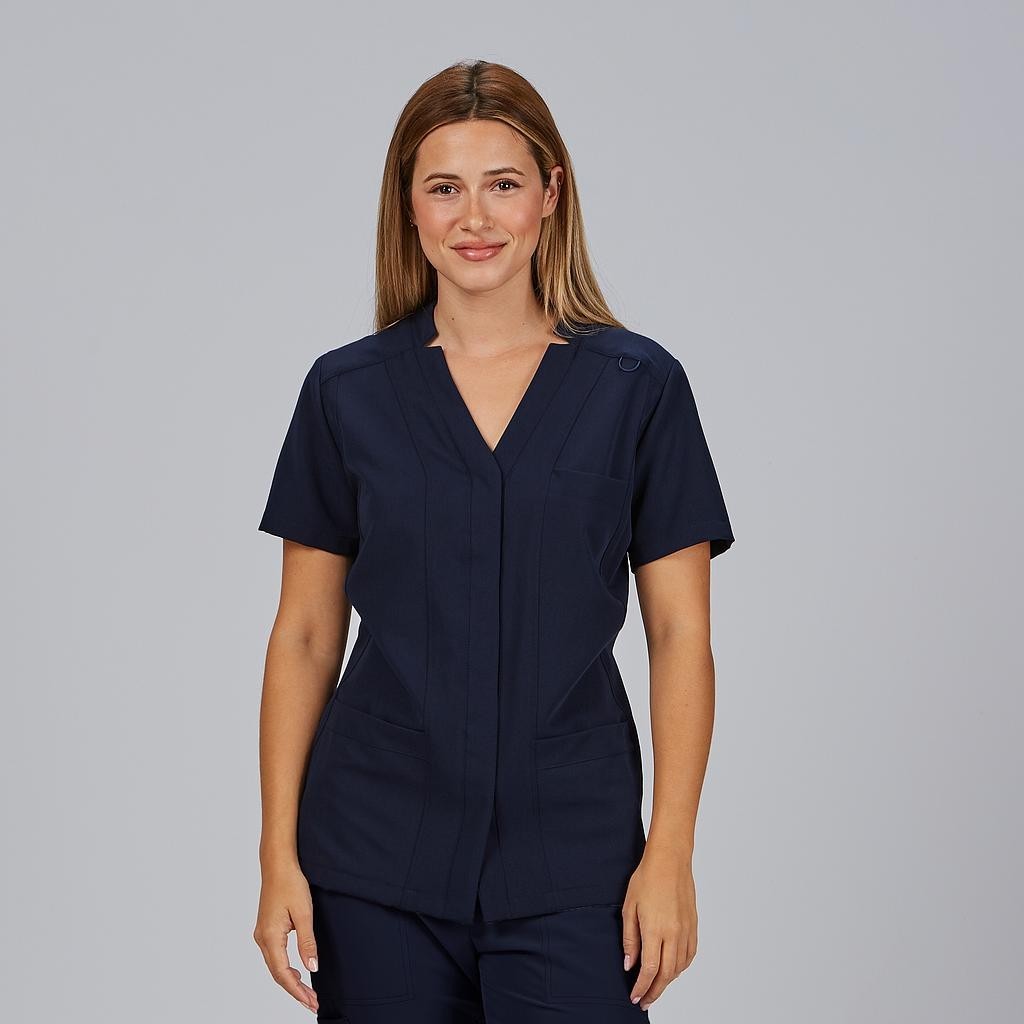 Blusa sanitaria mujer Marla abierta cómoda | Workers Uniformes