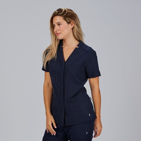 Blusa sanitaria mujer Marla abierta cómoda | Workers Uniformes