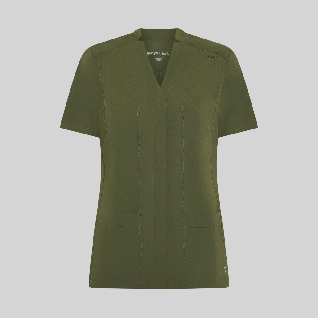 Blusa sanitaria mujer Marla abierta cómoda | Workers Uniformes
