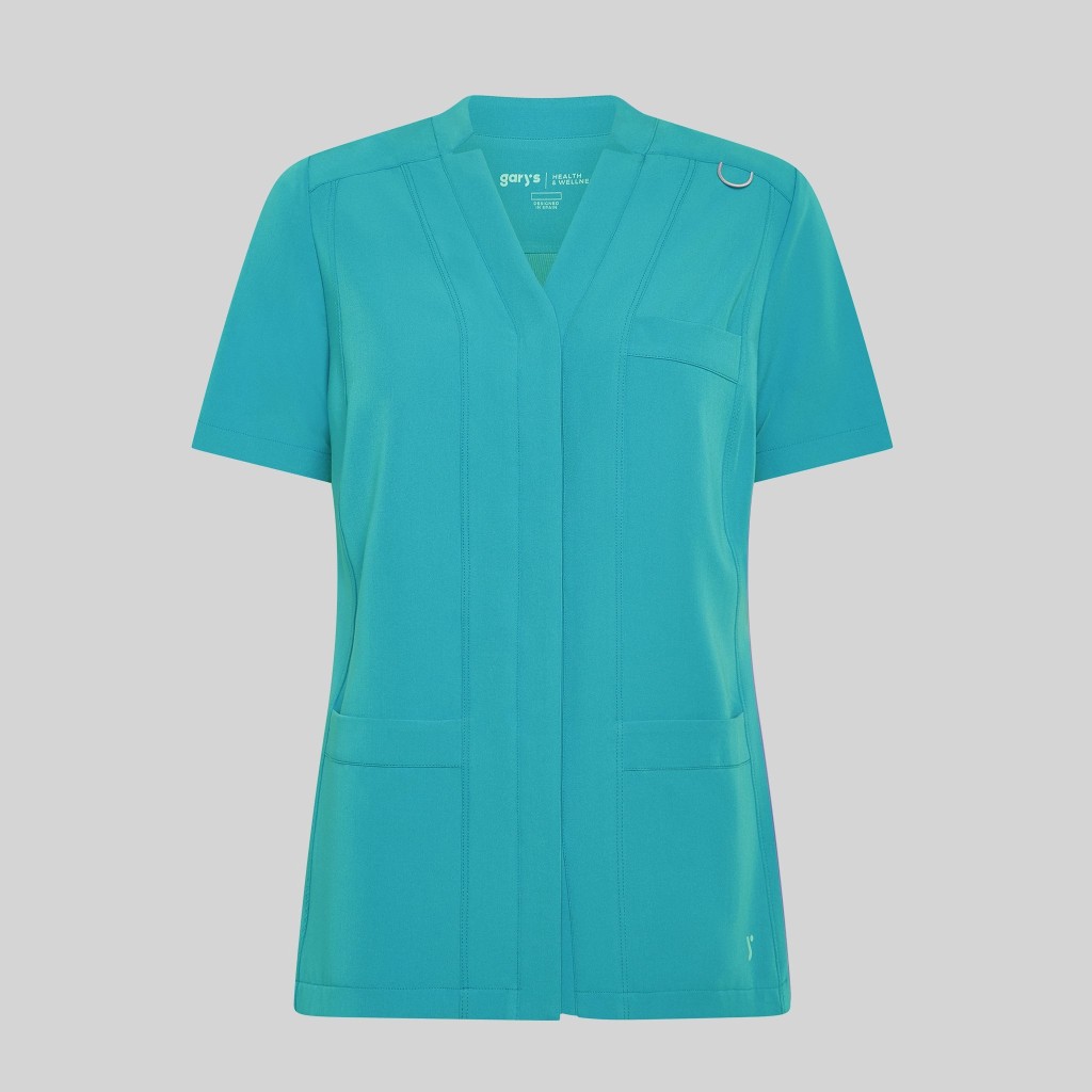 Blusa sanitaria mujer Marla abierta cómoda | Workers Uniformes