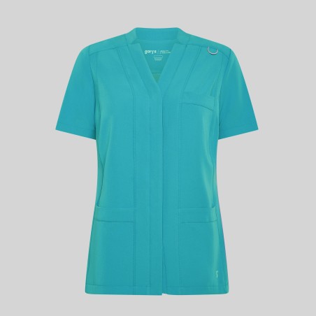 Blusa sanitaria mujer Marla abierta cómoda | Workers Uniformes