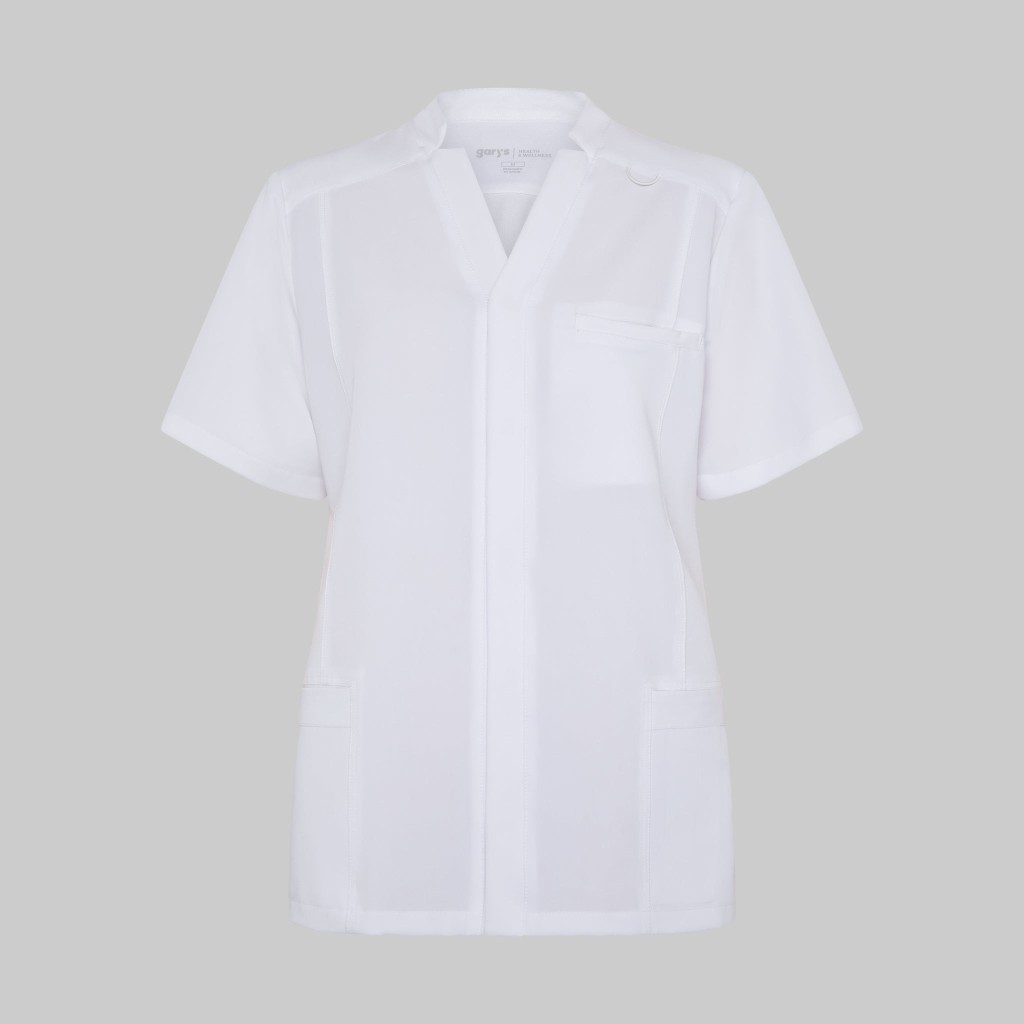 Blusa sanitaria hombre Alfred abierta cómoda | Workers Uniformes