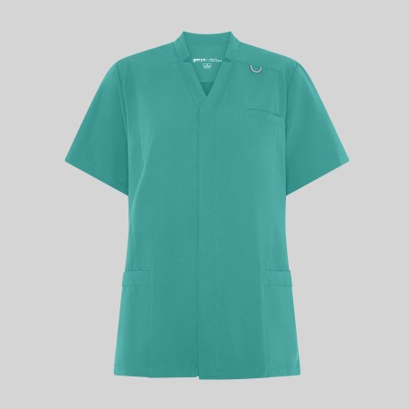 Blusa sanitaria hombre Alfred abierta cómoda | Workers Uniformes