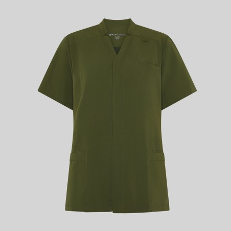 Blusa sanitaria hombre Alfred abierta cómoda | Workers Uniformes