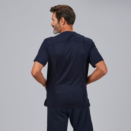 Blusa sanitaria hombre Alfred abierta cómoda | Workers Uniformes