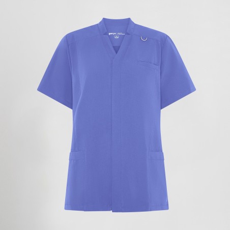 Blusa sanitaria hombre Alfred abierta cómoda | Workers Uniformes