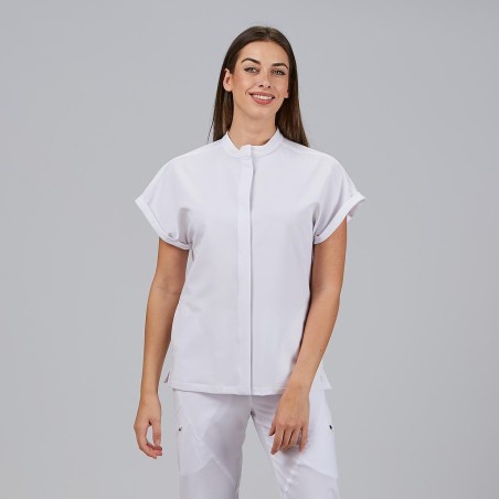 Blusa sanitaria mujer Débora abierta cómoda | Workers Uniformes
