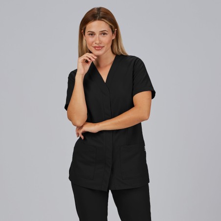 Blusa sanitaria mujer Sonia cómoda y transpirable | Workers Uniformes