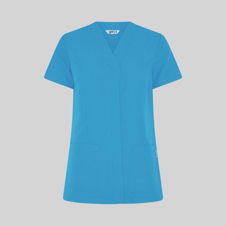 Blusa sanitaria mujer Sonia cómoda y transpirable | Workers Uniformes