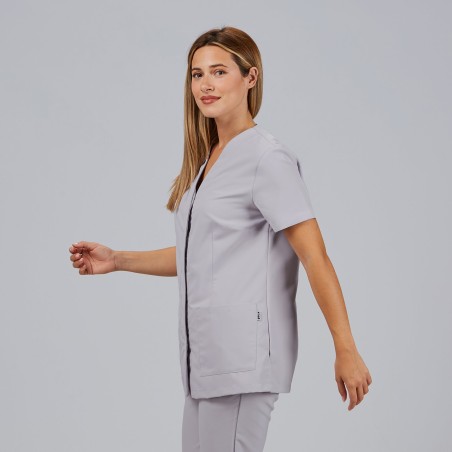 Blusa sanitaria mujer Sonia cómoda y transpirable | Workers Uniformes