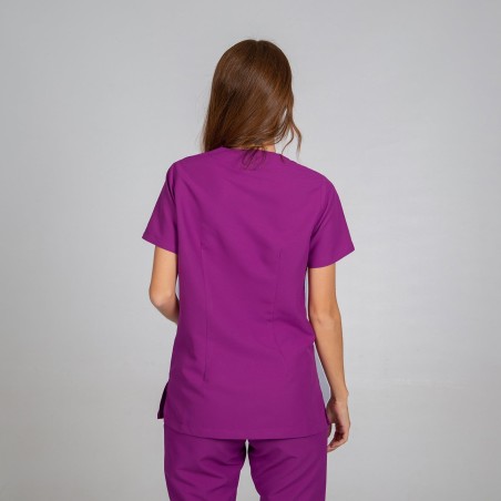 Blusa sanitaria mujer Sonia cómoda y transpirable | Workers Uniformes