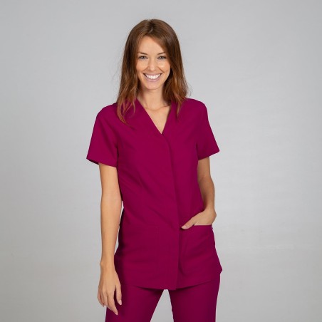 Blusa sanitaria mujer Sonia cómoda y transpirable | Workers Uniformes