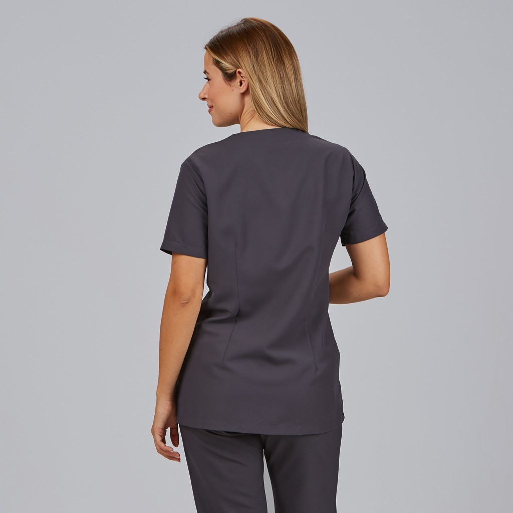 Blusa sanitaria mujer Sonia cómoda y transpirable | Workers Uniformes