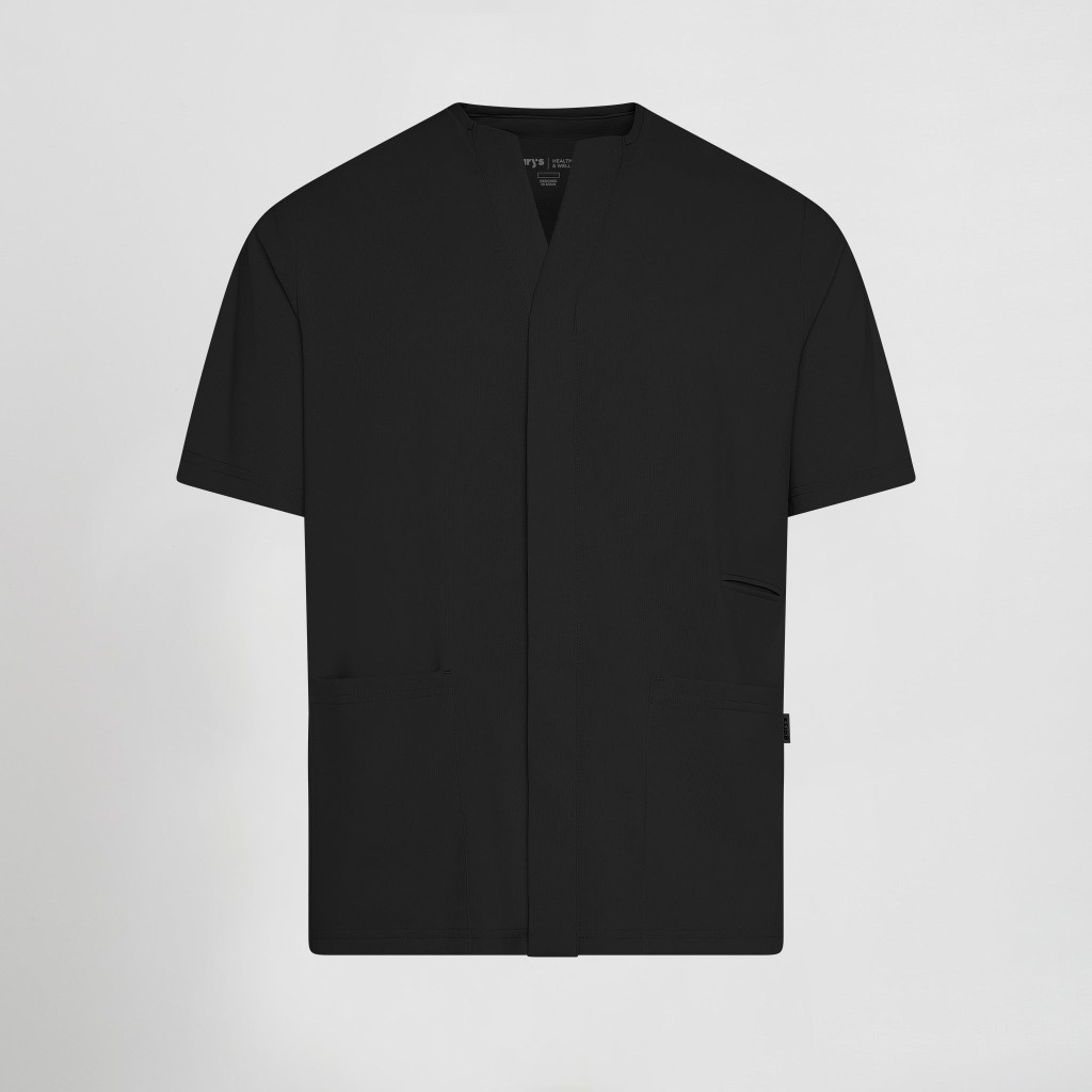 Blusa sanitaria hombre Alonso cuello pico cómoda | Workers Uniformes